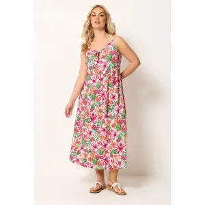 Image Robe mi-longue Yours 270528 - Rose à 18€