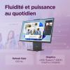 Image PC tout-en-un 27" Lenovo IdeaCentre 27ARR9 (RAM 16Go, SSD 512Go, Radeon 680M) - Gris Luna à 749,99€
