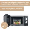Image Four micro-ondes SEVERIN MW7761 - Noir à 59,79€