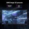 Image Écran PC 32" 2K QHD Gamer KTC H32S5 - 180 Hz, 1 ms - Black à 180,49€