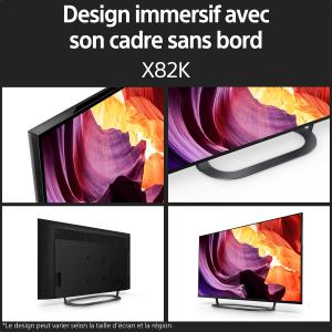 Image Smart TV 75" UHD 4k Sony Bravia KD-75X82KP - Noir à 600€