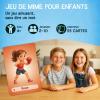 Image Jeu de société LIKARTO Jeu de mime pour enfants - Bleu à 10,35€