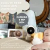 Image Écoute bébé vidéo Béaba Zen Premium V2 - Terre d'argile à 159,95€