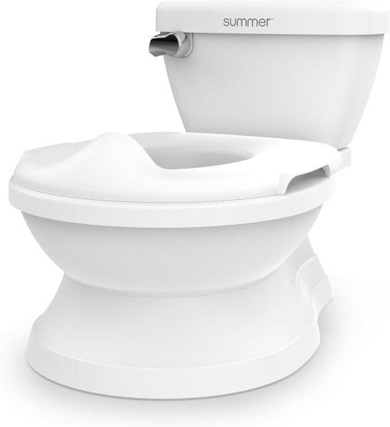 Image Toilettes d'apprentissage Bébé Summer by Ingenuity My Size Potty Pro en blanc