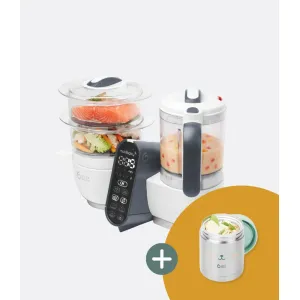 Image Robot cuiseur bébé Babymoov Nutribaby+ - Blanc à 129,90€