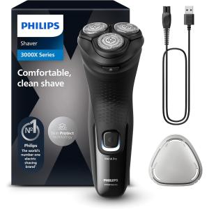 Image Rasoir électrique Philips Series 3000X X3001/00 - Bleu céleste à 43,49€