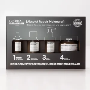 Image Kit de soins capillaires L'Oréal Professionnel Absolut Repair Molecular - 900ml à 60,76€