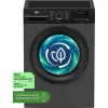 Image Lave-linge hublot Beko BM34WFU48411A 8 kg - Anthracite à 296,99€