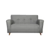Image Canapé 2 places Camif Signature Oural - Gris ou Anthracite  à 377,46€