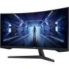 Image Écran PC Incurvé 34" 4K UHD Samsung Odyssey G55T - Noir à 229,90€