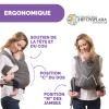 Image Porte-bébé Boppy ComfyFit Evolution - Bleu ou Gris à 62,99€