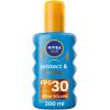 Image Spray solaire NIVEA SUN Protect & Bronze FPS 30 - Sans parfum à 6,24€