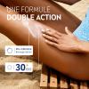 Image Spray solaire NIVEA SUN Protect & Bronze FPS 30 - Sans parfum à 6,24€
