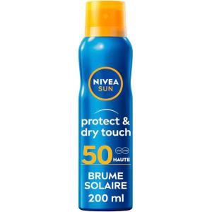 Image Brume solaire NIVEA SUN Protect & Dry Touch SPF 50 - Sans parfum à 10,33€