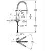 Image Mitigeur de cuisine GROHE Get - Chromé à 217,46€
