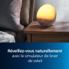 Image Lampe de réveil PHILIPS SmartSleep Wake-up Light HF3521/01 - Blanc à 113,98€
