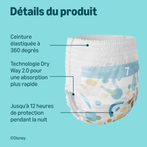 Image Couches bébé by Amazon Disney Taille 7 - Blanc à 27,72€