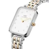 Image Montre Daniel Wellington Quadro Lumine 5-Link Two-Tone - Argent/Or à 137 €