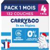Image Couches bébé CARRYBOO Taille 4 - Blanc à 29,33€