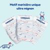 Image Couches bébé CARRYBOO Taille 4 - Blanc à 29,33€