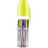 Image Pack 20 Stylos bille BIC Cristal Original & Cristal Fun - Noir, Bleu, Rouge, Vert, Rose, Turquoise, Jaune, Orange, Purple, Violet à 5,99€