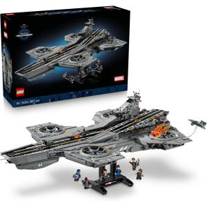 Image Set de construction LEGO Marvel L’Héliporteur du SHIELD 76354 - Multicolore à 256,99€