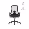 Image Chaise ergonomique Sheer - Cadre noir Assise noire à 219,99€