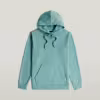 Image Sweat à capuche G-STAR Premium Core Hooded - Noir ou Bleu Moyen à 44,97€