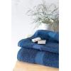 Image Lot de 2 serviettes de bain Todocama PTO52AM100150 - Bleu Marine à 20,99€