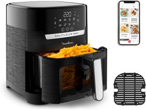 Image AirFryer Moulinex EZ506820 Easy Fry & Grill Vision Friteuse sans huile + Grill,