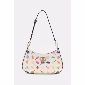 Image Sac bandoulière Guess Emelie Logo Shoulder Bag - Fantaisie Multicolore à 62,50 €