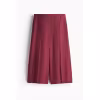 Image Jupe-culotte H&M Chic en lin mélangé - Beige foncé ou Bordeaux à 15,99 €