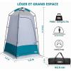 Image Tente de douche unp - Bleu Océan à 76,98€