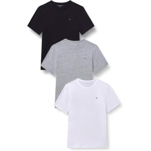 Image Lot de 3 t-shirts Tommy Hilfiger 3P SS Tee UM0UM03870 - Multi (Grey Heather/Black/White) à 26,07€