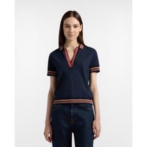 Image Polo Femme Harmont&Blaine - Bleu ou Blanc à 75€