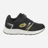 Image Sneakers enfant Lotto Wings - Noir Rouge à 12,99€