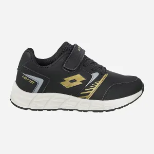 Image Sneakers enfant Lotto Wings - Noir Rouge à 12,99€