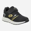 Image Sneakers enfant Lotto Wings - Noir Rouge à 12,99€