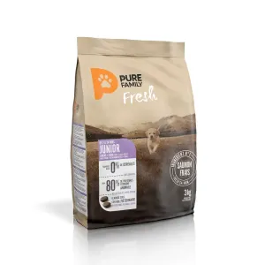 Image Croquettes chiot grande taille Pure Family Fresh - Saumon à 18,89€