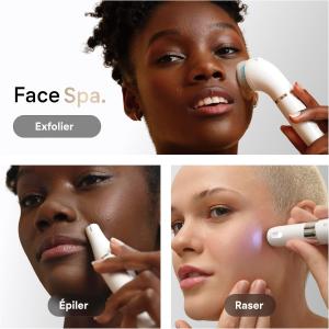 Image Épilateur Braun Silk Epil 9 9-681 3D FaceSpa - Blanc à 207,99€