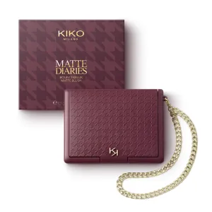 Image Blush KIKO Milano Matte Diaries Bounce&Blur Matte Blush - 03 Ivy League Rosé à 19,79€