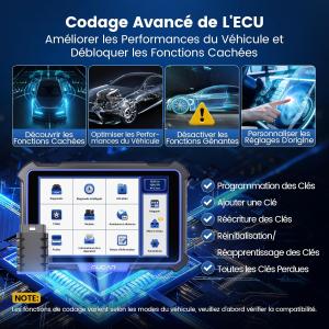 Image Outil de diagnostic MUCAR VO8 - Noir/Bleu à 450,55€