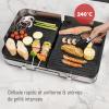Image Plancha électrique LEBENLANG 2400W - Argent / Noir à 111€