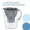 Image Carafe filtrante BRITA Marella Cool - Graphite à 25,99€