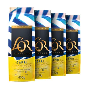 Image Café en grains L'OR Capri Dolce Vita - 4 x 450g à 39,64€