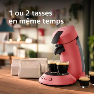 Image Cafetière à dosettes PHILIPS Senseo Original Plus CSA210/35 - Rouge Tendre à 76,80€