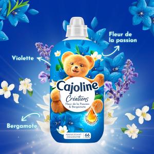 Image Adoucissant textile Cajoline Créations Fleur de la Passion & Bergamote à 23,59€