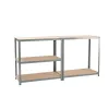 Image Étagère acier SPACEO - 5 tablettes - Gris à 41,90€