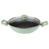 Image Sauteuse SILVERCREST Fonte d’aluminium Ø 28 cm - Vert Menthe, Noir ou Rose à 12,99€