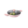 Image Sauteuse SILVERCREST Fonte d’aluminium Ø 28 cm - Vert Menthe, Noir ou Rose à 12,99€